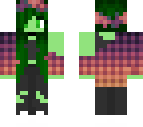 beauty of zombie girl