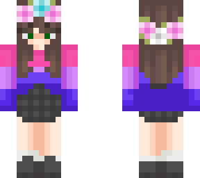 bi/trans pride girl