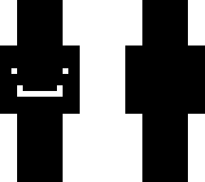 black smiley face