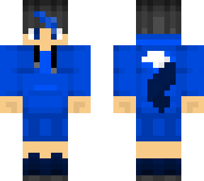 blue clothing werewolf