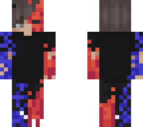 blue n red skin