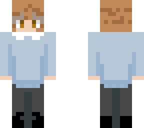 blue sweater skin