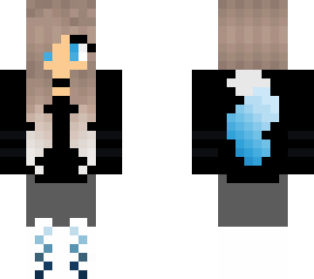 blue wolf girl