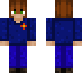 boy in blue sweater (with flower)