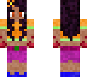 brown girl with chaos magic