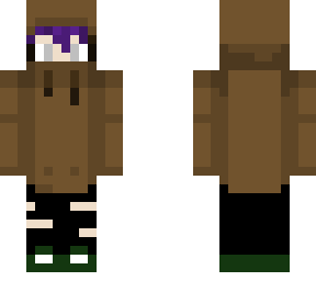 brown hoodie