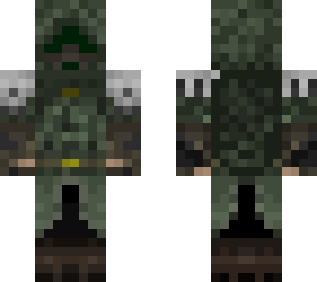 camouflaged soldier/theif