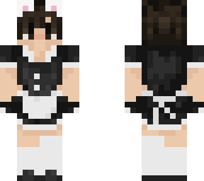 cat boy in maid dress and cat ears