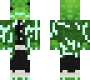 chameleon demon slayer with custom kimono
