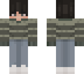 changed ugly sweater boy with flower