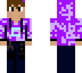 chunk purple blue