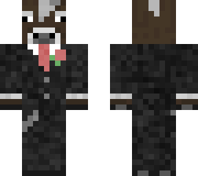 classy suit cow