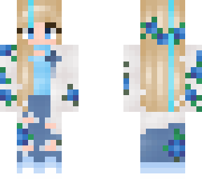 cute blue