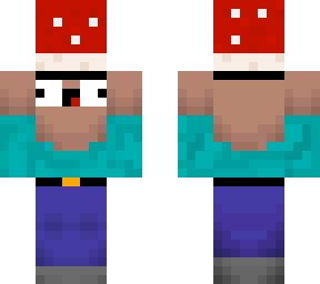 dis guy has a mushroom