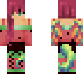 dragon watermelon girl