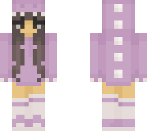 girl in purple dino hoodie :)