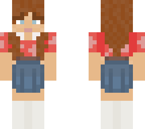 girl w red and pink top
