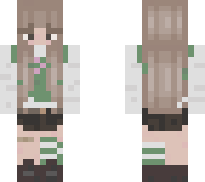 green soft girl