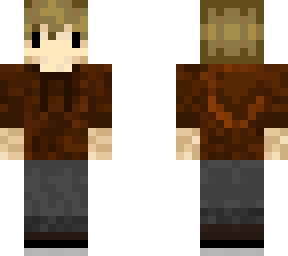 ***** brown hoodie