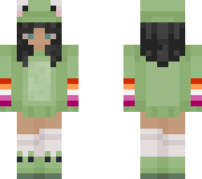 lesbean frog girl