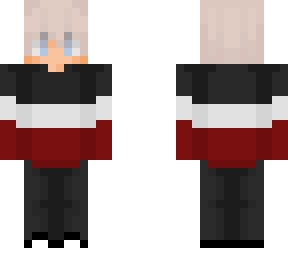 me with white hair