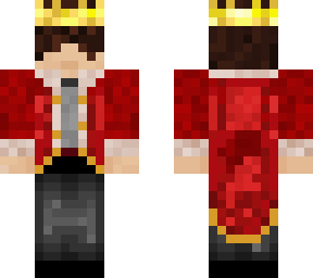 monarch with dark hair