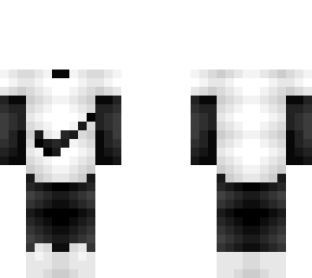 ob - white top &  black sleeves w/ nike check