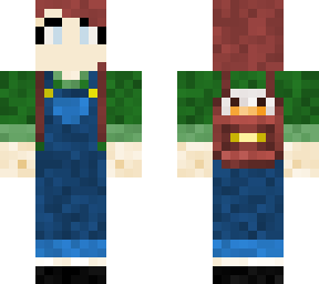overalls backpack