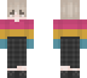 pan flag boy skin