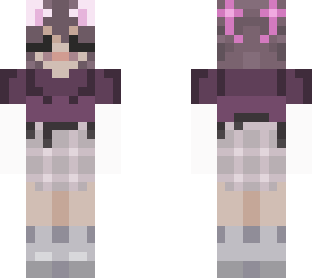 pink cat girl
