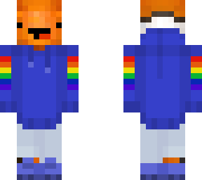 pride fish in a hoodie