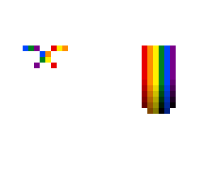 pride flag cape base!!