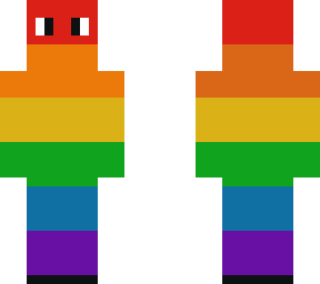 pride flag skin