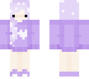 purple girl