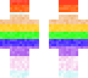 rainbow blind man