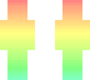 rainbow illusion skin (: