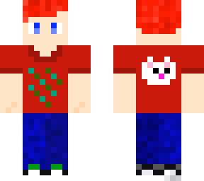 red haired boy, cat lover
