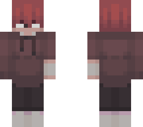 red hoodie