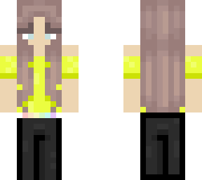 simple girl // yellow shirt // pride belt