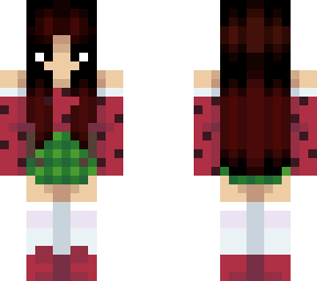 strawberry girl brown black hair