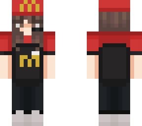 syinix with mcdonald’s suit