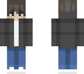 teen boy with flannel hoodie