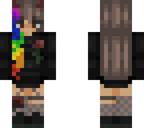 trashleyx get you to the moon pride hair