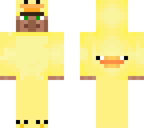 villager in duck pjs