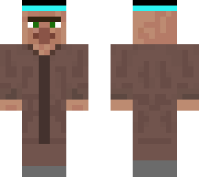 villager with hat