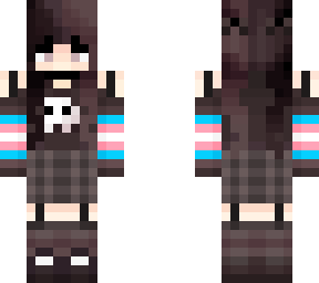 ~ skull ~ - trans pride -