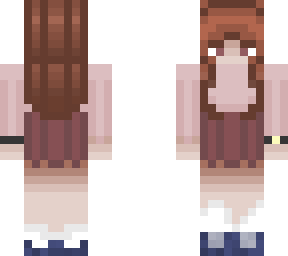aesthetic school girl
