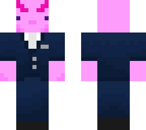 axolotl in a suit