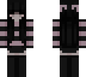 black and pink