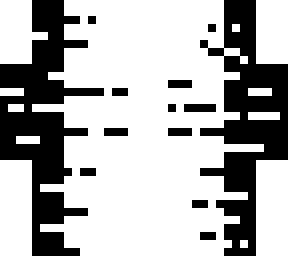 black and white glitch?